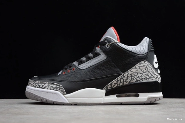 Black Cement 854262-001 AIR Retro 3 Jordan (2018) 0302